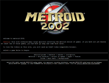 Tablet Screenshot of metroid2002.com